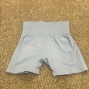 AYBL Women's Light Blue Workout Shorts